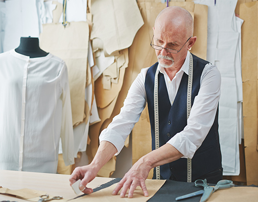 Tailor at work
